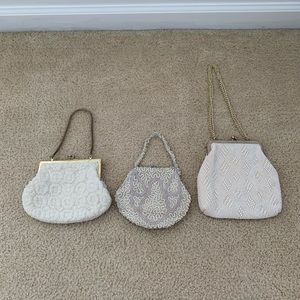 Vintage beaded purses